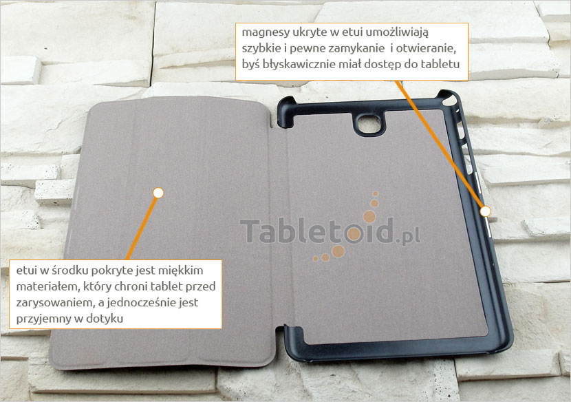 Dopasowany pokrowiec na tablet Samsung Galaxy Tab A 8.0